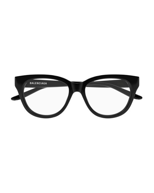 Balenciaga Black Bb0441O 001 Optical Frames Acetate Transparent Butterfly
