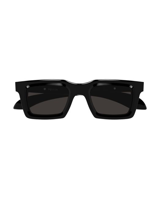 McQueen Black Am0506S 001 Sunglasses Acetate Squared for men