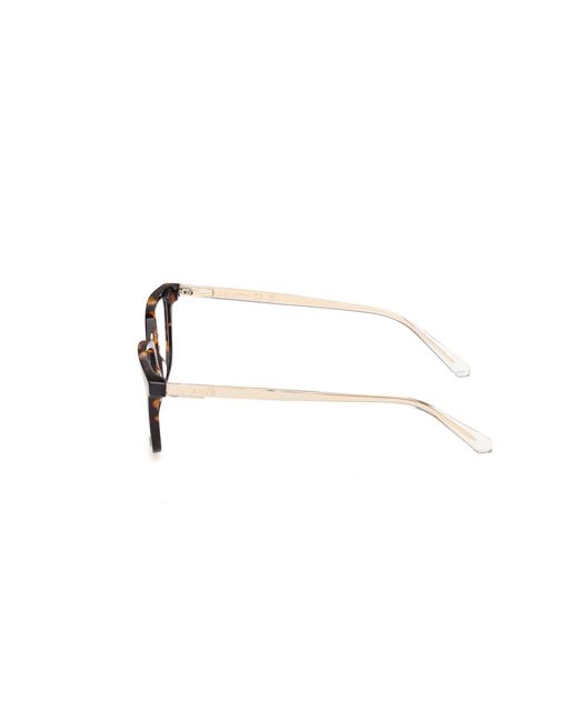 Guess Black Gu50392 52 Optical Frames Acetate Squared Normal for men