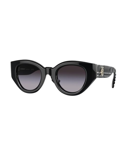 Burberry Black Be4390 Meadow 30018G Sunglasses Acetate Pantos Normal Shaded