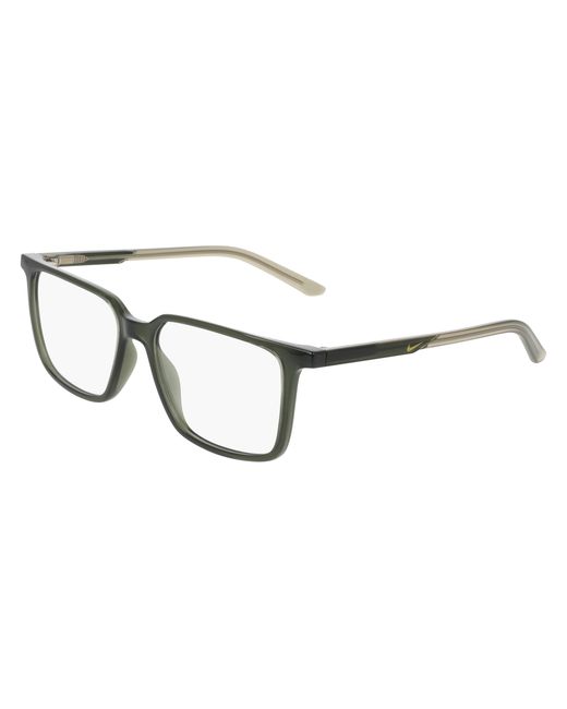 Nike Black 7063 315 Optical Frames Squared Normal for men