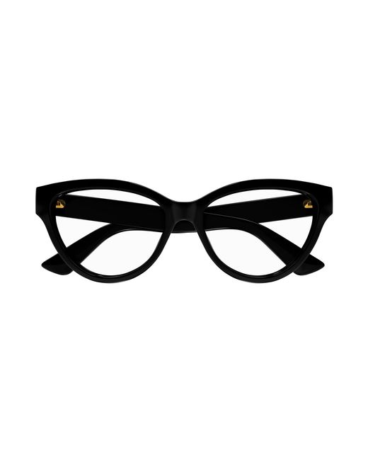 Gucci Black Gg1581O 005 Optical Frames Injected Transparent Round