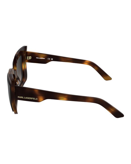 Karl Lagerfeld Black Kl6204S 017 Sunglasses Acetate Squared Normal