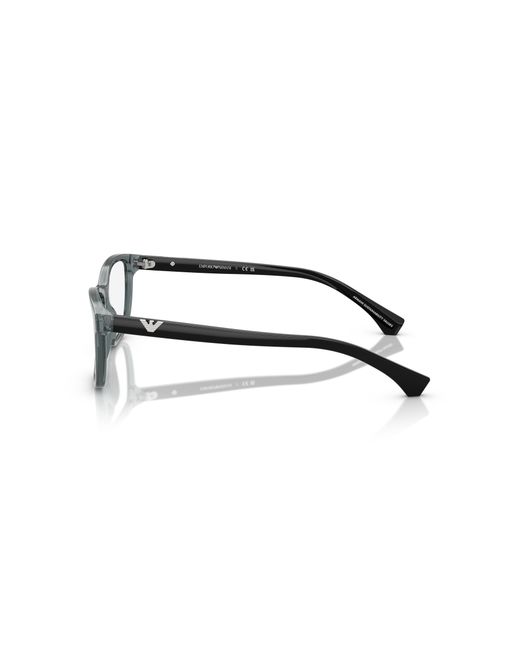 Emporio Armani Black Ea3099 6364 Optical Frames Acetate Transparent Cat Eye Normal
