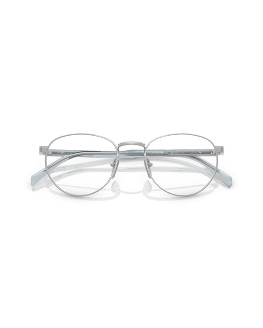 Prada Black Pr B52V 29B1O1 Optical Frames Metal Transparent Pantos Normal for men