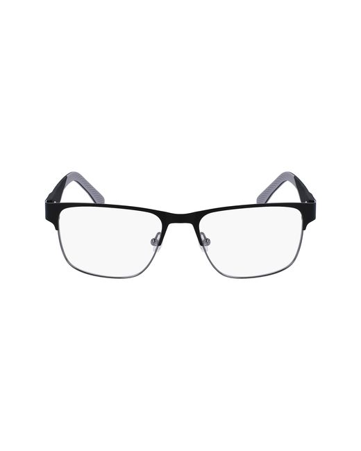 Lacoste Black L2291 001 Optical Frames Metal Squared Normal Normal for men