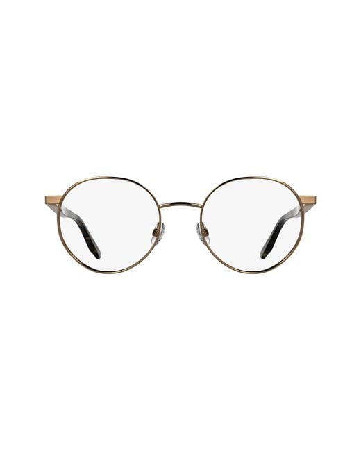 Calvin Klein Black Ck25112 771 Optical Frames Metal Round Normal