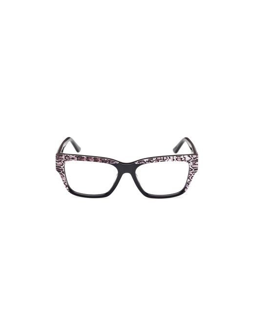 Guess Black Gu50126 005 Optical Frames Acetate Squared Normal