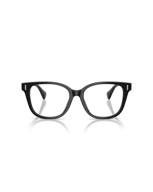 Ralph Lauren Black Ra7196U 5001 Optical Frames Acetate Transparent Squared Normal