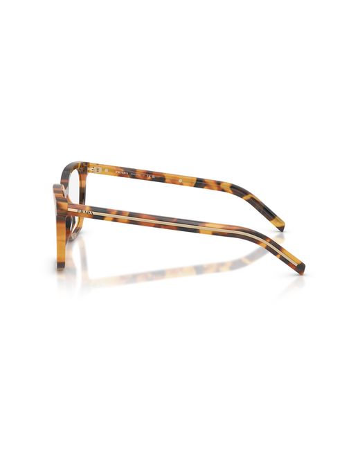 Prada Black Pr B11V 29C1O1 Optical Frames Acetate Pillow Normal