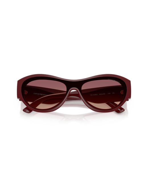 Emporio Armani Black Ea4265U 63238D Sunglasses Acetate Geometric Normal Shaded