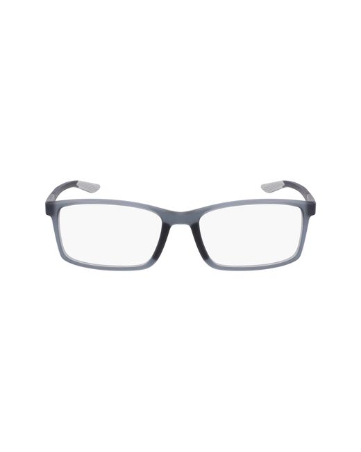 Nike Black 7287 034 Optical Frames Plastic Squared Photochromatic for men
