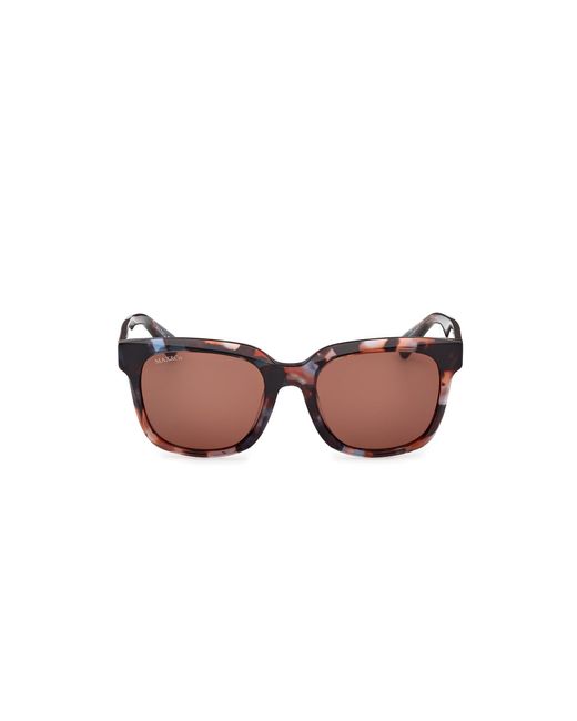 MAX&Co. Black Mo0146 54E Sunglasses Acetate Squared Normal