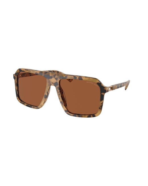 Michael Kors Black Mk2218U Murren 393073 Sunglasses Acetate Squared Normal for men
