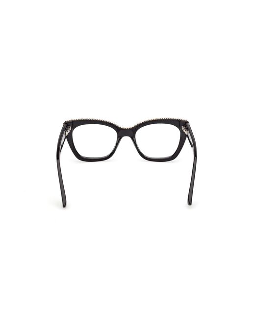 Guess Black Gu50361 001 Optical Frames Acetate Squared Normal