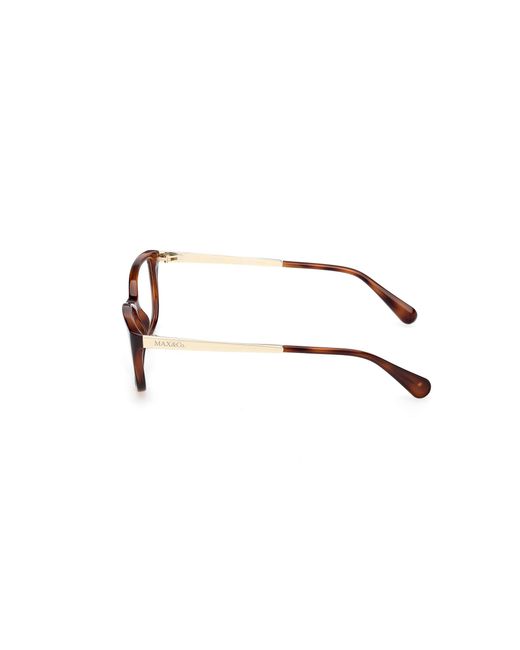 MAX&Co. Black Mo5201 052 Optical Frames Injected Squared Normal