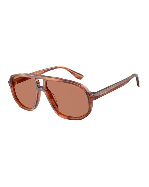 Emporio Armani Black Ea4263U 632973 Sunglasses Acetate Pilot Normal for men