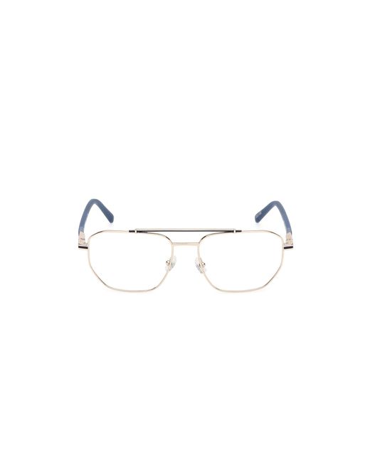 Timberland Black Tb50049 032 Optical Frames Metal Squared Normal for men