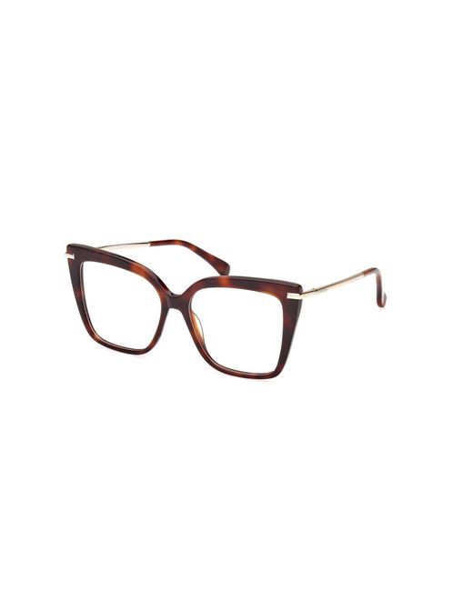 Max Mara Black Mm5144 052 Optical Frames Acetate Butterfly Normal