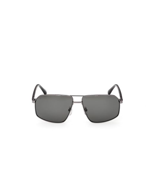 Web Black We0395 08A Sunglasses Smoke Squared Normal for men