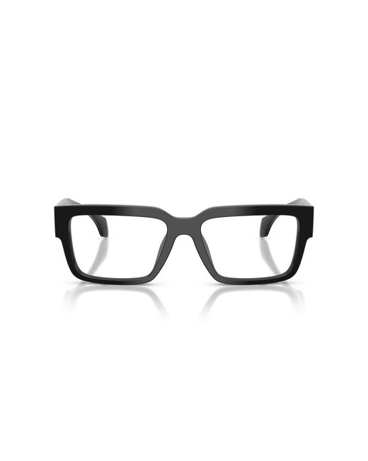 Versace Black Ve3374U Gb1 Optical Frames Acetate Squared Normal for men