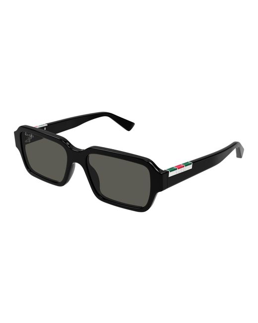 Gucci Black Gg1887S 001 Sunglasses Acetate Squared for men