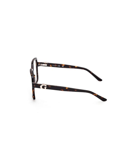 Guess Black Gu50228 052 Optical Frames Acetate Squared Normal
