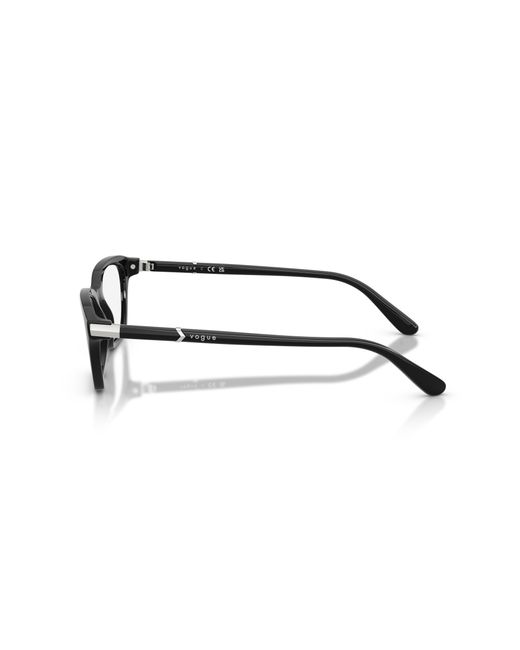 Vogue Eyewear Black Vo5698 W44 Optical Frames Nylon Transparent Cat Eye Normal