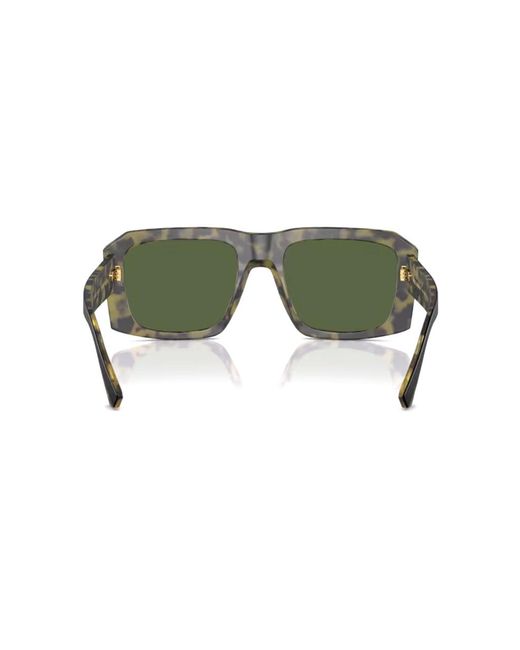 Dolce & Gabbana Green Dg4430 340471 Sunglasses Acetate Squared Normal for men