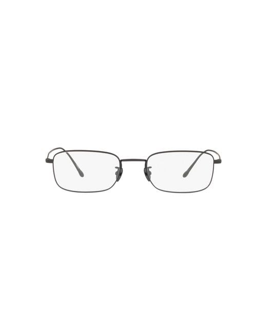 Giorgio Armani Black Ar5096T 3277 Optical Frames Titanium Squared Normal for men