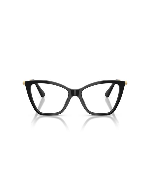Swarovski Black Sk2051 1001 Optical Frames Acetate Cat Eye Normal