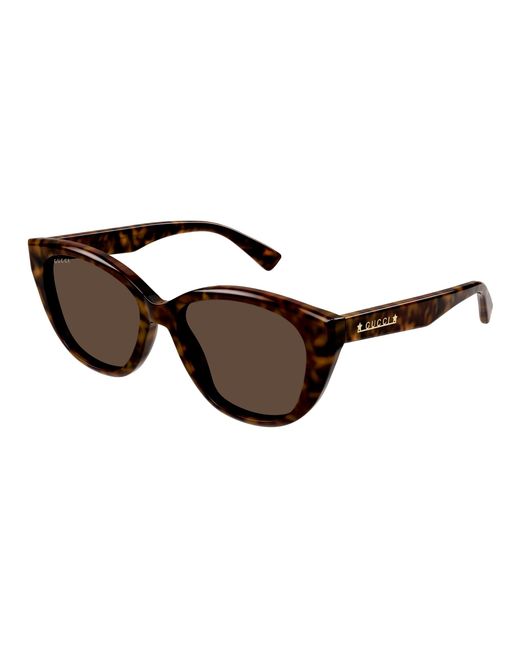 Gucci Black Gg1588S 002 Sunglasses Acetate Cat Eye