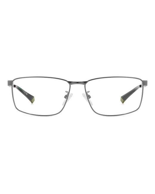 Polaroid Black Pld D534/G R80 Optical Frames Metal Squared for men