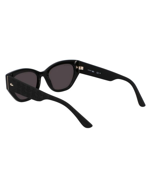 Lacoste Black L6047S 001 Sunglasses Acetate Squared Normal