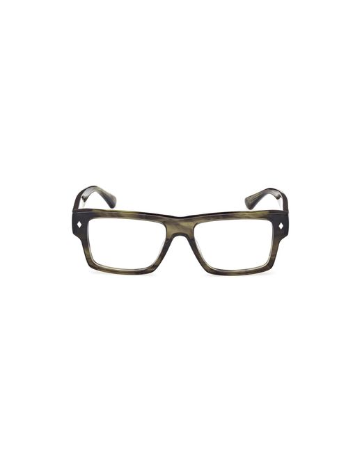 Web Black We5415 059 Optical Frames Acetate Squared Normal for men