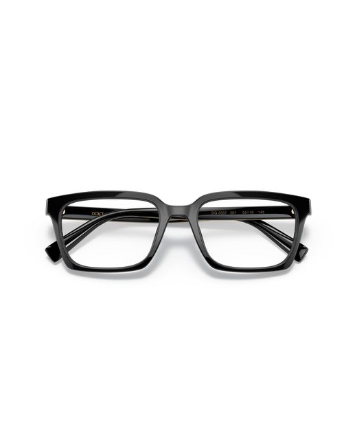 Dolce & Gabbana Black Dg3337 501 Optical Frames Plastic Squared for men