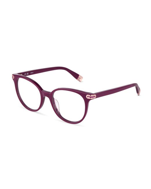 Furla Black Vfua97 06Uu Optical Frames Acetate Pantos