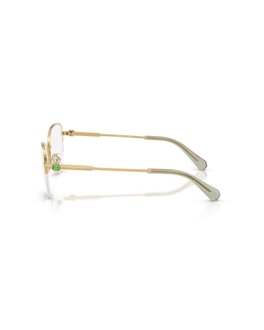 Swarovski Black Sk1032 4017 Optical Frames Metal Round Normal
