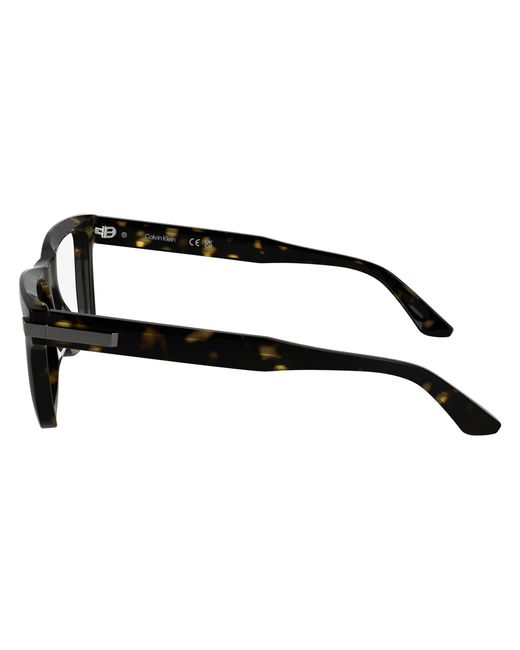 Calvin Klein Black Ck25514 235 Optical Frames Acetate Squared Normal for men