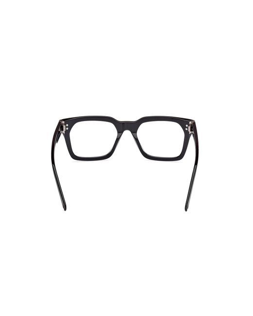 Guess Black Gu50188 001 Optical Frames Acetate Squared Normal for men