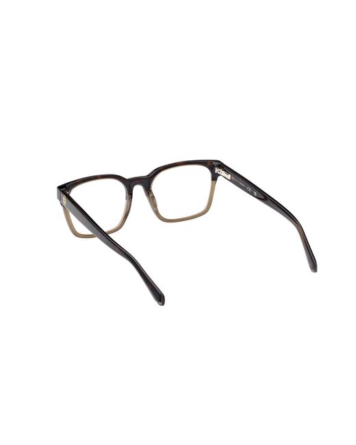 Guess Black Gu50094 056 Optical Frames Acetate Squared Normal for men