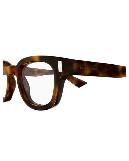 Saint Laurent Black Sl 838 Opt 003 Optical Frames Acetate Transparent Round