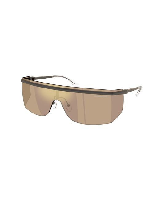 Michael Kors Black Mk1169 Palisades 10027P Sunglasses Metal Geometric Normal for men