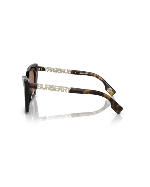 Burberry Black Be4372U Marianne 300213 Sunglasses Acetate Cat Eye Normal Shaded