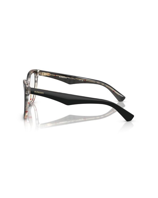 Burberry Black Be2415 4121 Optical Frames Acetate Squared Normal