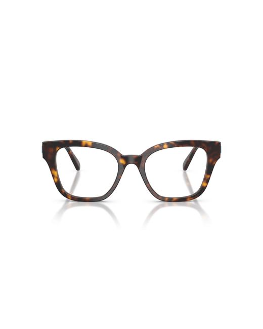 Swarovski Black Sk2048 1002 Optical Frames Acetate Squared Normal
