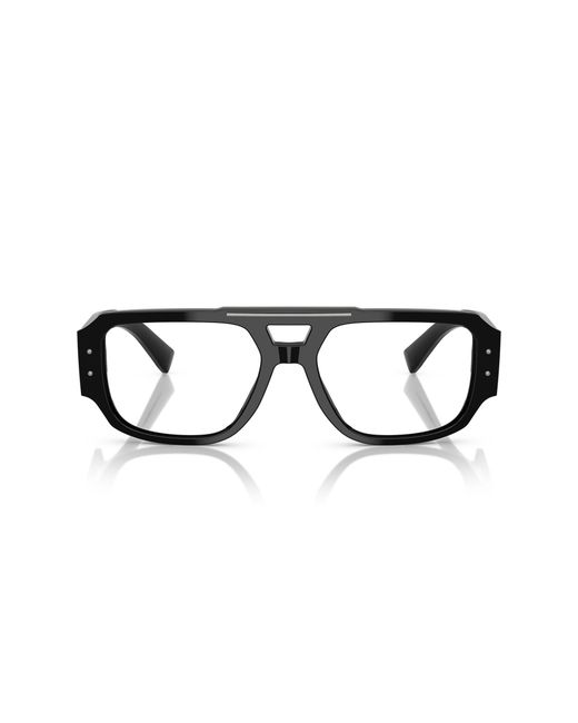 Dolce & Gabbana Black Dg4482 501/M3 Sunglasses Acetate Pilot Photochromatic for men
