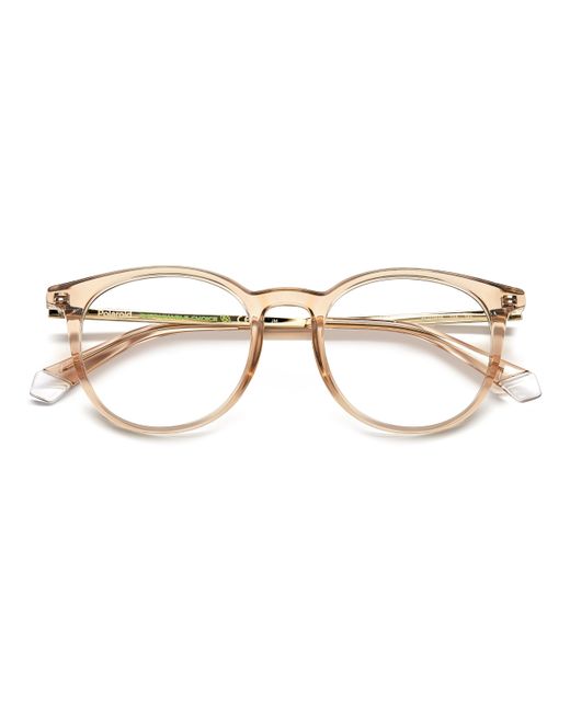 Polaroid Black Pld D496 10A Optical Frames Plastic Round