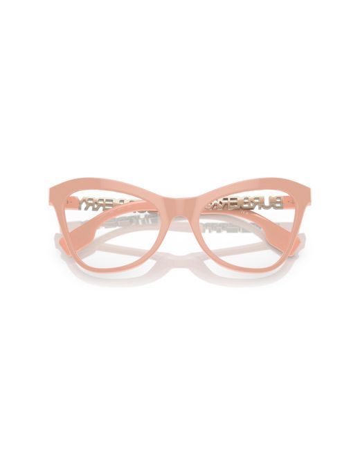 Burberry Black Be2373U Angelica 4061 Optical Frames Acetate Transparent Cat Eye Normal