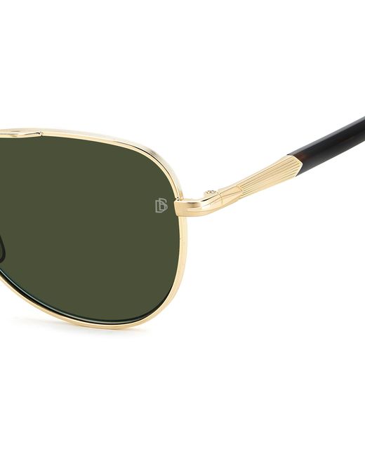 David Beckham Black Db 1175/S 06J/Qt Sunglasses Metal Pilot Normal for men